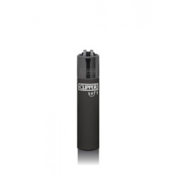 Clipper Feuerzeug Black Soft