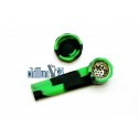Jelly Joker Silikon-Handpfeife schwarz-grün 8,5cm