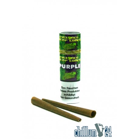 Cyclone Hemp Blunt Purple 