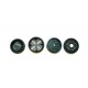 Dreamliner 4-tlg Alu Grinder Mechanic Design 62mm black