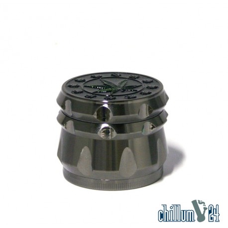 Dreamliner Grinder Black Green Leaf 55 mm Gunmetal 
