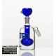 Grace Glass Shower Precooler 14.5er 16cm blue