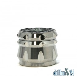 Dreamliner Grinder Leaf 55 mm Silvermetal Green