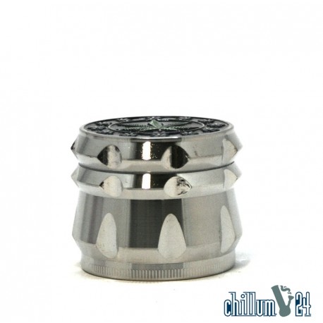 Dreamliner Grinder Leaf 55 mm Silvermetal Green