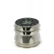 Dreamliner Grinder Leaf 55 mm Silvermetal Green