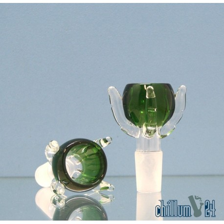 Grace Glass Dragon Paw Siebkopf 18.8er Schliff Green