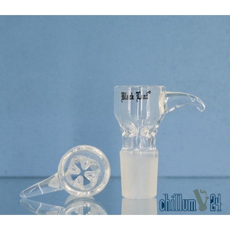 Black Leaf 18.8er Glassteckkopf mit integriertem Sieb