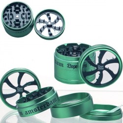 Dope Bros Lightning Metallgrinder 60mm Green