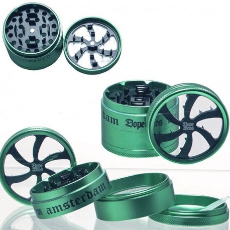 Dope Bros Lightning Metallgrinder 60mm Green