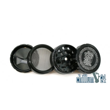 Amsterdam Grinder 4-part Ø 50 schwarz