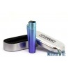 12er Box CLIPPER Feuerzeug Metal Large Blue Gradient