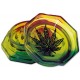 Leaf Acryl Grinder 2-teilig 55mm rasta