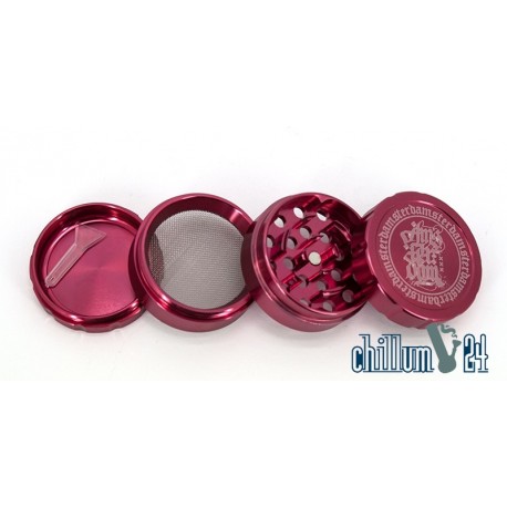 Amsterdam Grinder 4-part Ø 50 rot