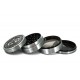 GG Metallgrinder Amsterdam 4-teilig Ø62mm Silber
