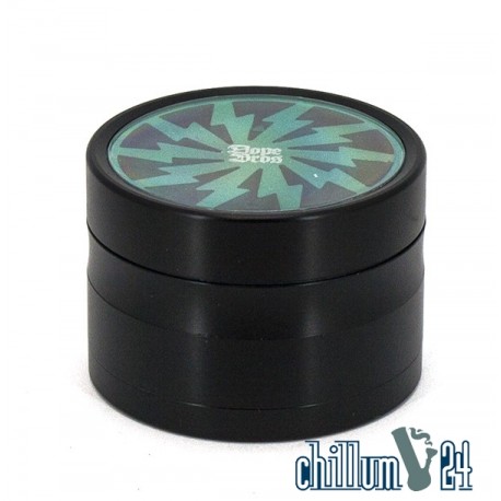Dope Bros Lightning Metallgrinder 4-tlg Ø62mm Green