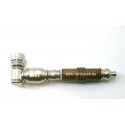 Pur-Pfeife Metall-Holz 12cm