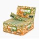 Box mit 50x Greengo King Size Slim Paper Unbleached