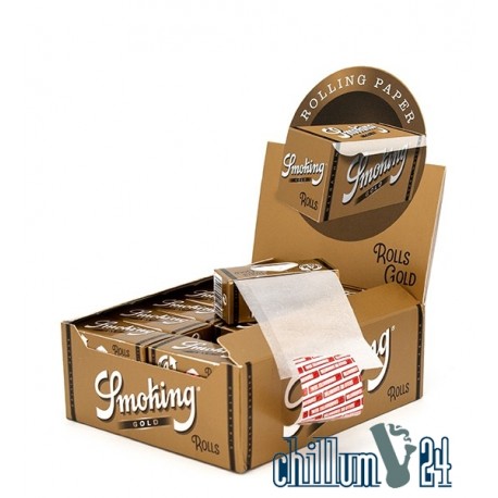 24er Box Smoking Gold King Size Rolls