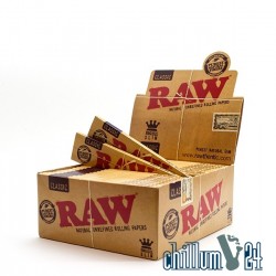 Box 50x Raw King Size Slim Classic Paper