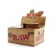 Box 50x RAW Unbleached Filtertips 50 Blatt