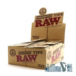Box 50x RAW Wide Filtertips 50 Blatt