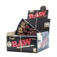 Box Raw Black King Size Slim Papers