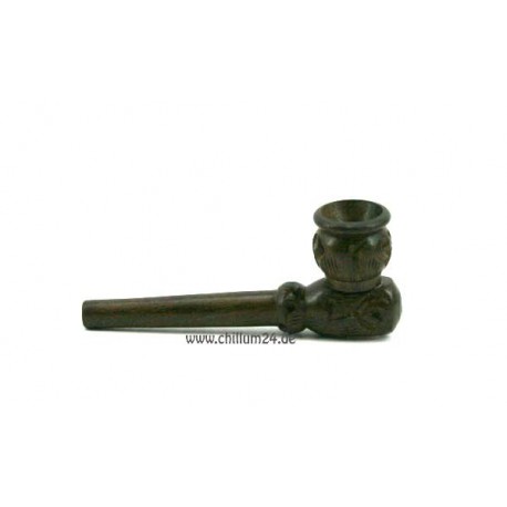 Kleine Holzpfeife aus Shishamholz Länge 80mm