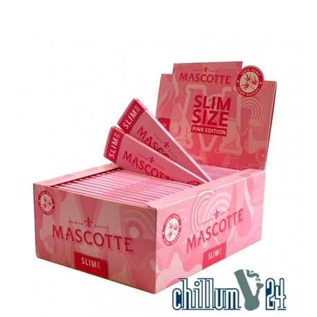 Mascotte Pink Edition King Size Slim Hemp
