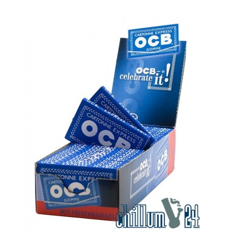 Box 25x OCB Express No. 4 Blau