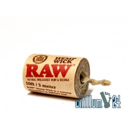 RAW Hemp Wick 3 m Rolle