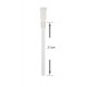 Chillum Glas-Schliffadapter 14.5 auf 14.5 Länge 9 - 25 cm