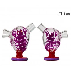 Grace Glass Mini Bubbler Desert Storm Purple