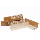BOX 25x Gizeh King Size Slim Pure Extra Fine