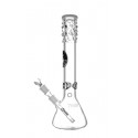 Heisenberg 7mm Beaker Bubble ICE 18,8er Schliff 40cm