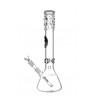 Heisenberg 7mm Beaker Bubble ICE 18,8er Schliff 40cm