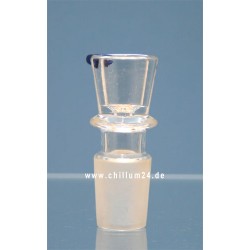 Glassteckkopf Zylinder Flutsch 18,8er