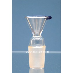Glassteckkopf Trichter 18,8er