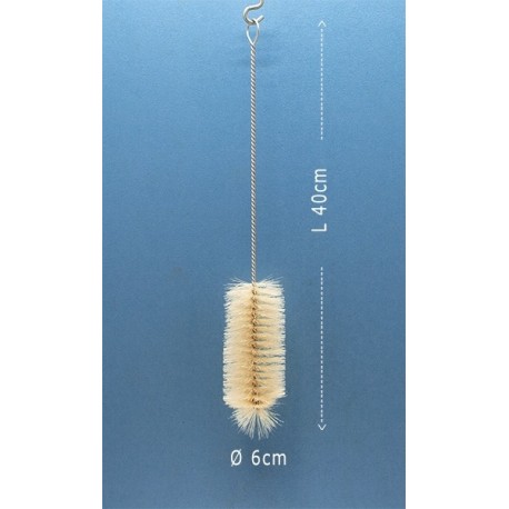 Flaschenbürste für 0,75l, L 40 cm, Ø 6cm