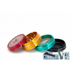 Grace Glass Amsterdam Grinder 4-part 50mm Rasta