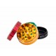 Grace Glass Amsterdam Grinder 4-part 50mm Rasta