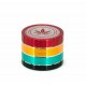 Grace Glass Amsterdam Grinder 4-part 50mm Rasta