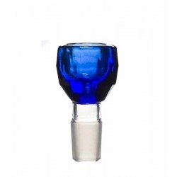 Grace Glass Glassiebkopf Diamond Blau 18.8