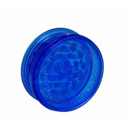 Acryl-Grinder mit Vorratsfach 59mm Blau