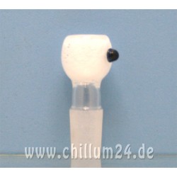 Glassteckkopf 18,8er weiß
