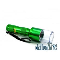 Elektro Grinder mit Sieb Grün