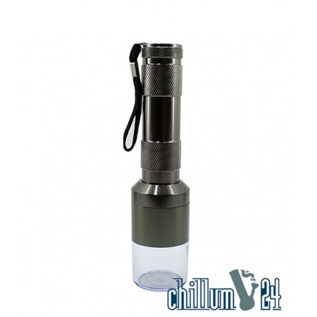 Elektro Grinder mit Sieb Anthrazit