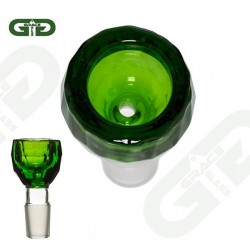 Grace Glass Glassiebkopf Diamond Green 18.8