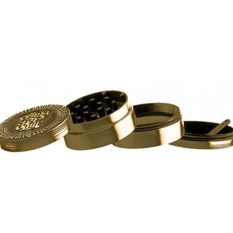 GG Metallgrinder Amsterdam 4-teilig 49mm Antik kupfer