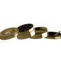 GG Amsterdam Metallgrinder 49 mm Antikgold