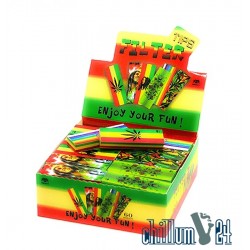 Box mit 60 Booklets mit je 48 Rasta Tips schmal 